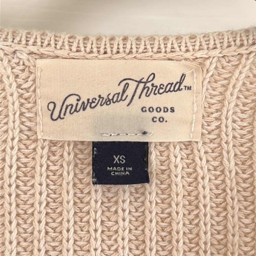 Universal Thread Cream cardigan - Picture 2 of 4